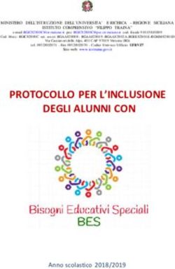 PROTOCOLLO PER L'INCLUSIONE DEGLI ALUNNI CON - Anno scolastico 2018/2019 - ISTITUTO ...