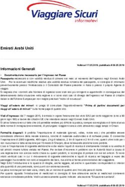 Emirati Arabi Uniti - Viaggiare Sicuri