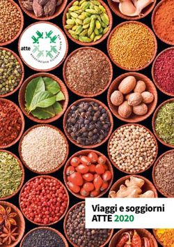 Viaggi e soggiorni ATTE 2020 - ATTE - Associazione Ticinese ...