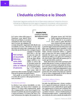 L'industria chimica e la Shoah - Cnr