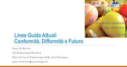 Linee Guida Attuali Conformità, Difformità e Futuro - Paolo Di Bartolo UO Diabetologia Ravenna Rete Clinica di Diabetologia AUSL della Romagna ...