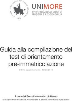 Guida Alla Compilazione Del Test Di Orientamento Pre-immatricolazione ...