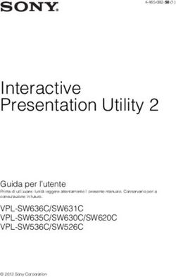 Interactive Presentation Utility 2 - Guida per l'utente - pro.sony