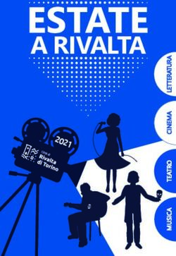 A RIVALTA 2021 - Comune di Rivalta di Torino