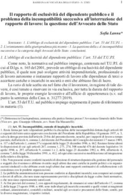 Il rapporto di esclusivit&agrave; del dipendente pubblico e il problema della incompatibilit&agrave; successiva all'interruzione del rapporto di lavoro: la ...