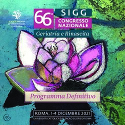 Programma Definitivo - CONGRESSO NAZIONALE Geriatria e Rinascita - Azienda Ospedaliero Universitaria ...