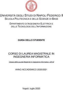 UNIVERSITÀ DEGLI STUDI DI NAPOLI FEDERICO II