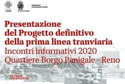 Presentazione del Progetto definitivo della prima linea tranviaria Incontri informativi 2020 Quartiere Borgo Panigale - Reno - UN TRAM PER BOLOGNA