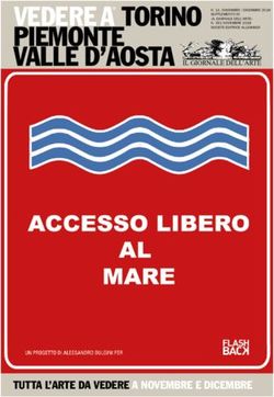 VEDERE A TORINO PIEMONTE VALLE D'AOSTA - TUTTA L'ARTE DA VEDERE A NOVEMBRE E DICEMBRE - Il Giornale dell'Arte