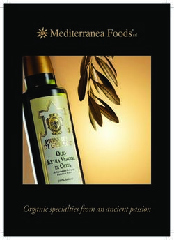 Organic specialties from an ancient passion - Italian Food and ...
