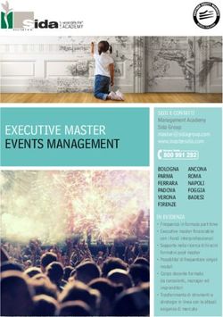 EXECUTIVE MASTER EVENTS MANAGEMENT - MASTER SIDA