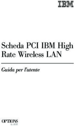 Scheda PCI IBM High Rate Wireless LAN - IBM - Guida per l'utente