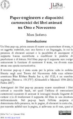 Paper engineers e dispositivi cartotecnici dei libri animati tra Otto e Novecento - JLIS.it