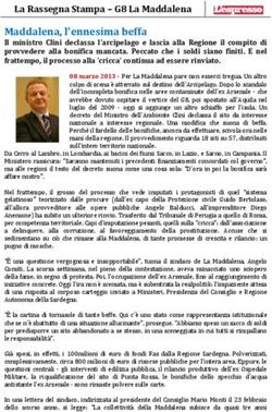 Maddalena, l'ennesima beffa