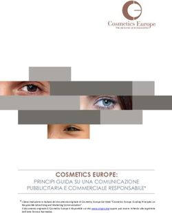 COSMETICS EUROPE: PRINCIPI GUIDA SU UNA COMUNICAZIONE PUBBLICITARIA E COMMERCIALE RESPONSABILE* - Farmacia Soldani Salvini