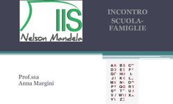 INCONTRO SCUOLA-FAMIGLIE - Prof.ssa Anna Margini