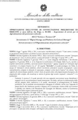 Ministero della cultura - Digital ...