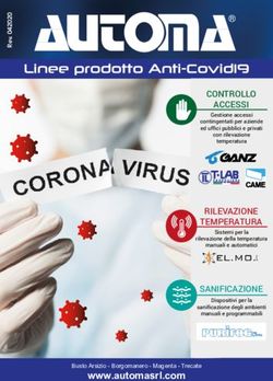 Linee prodotto Anti-Covid19 - Automa Srl