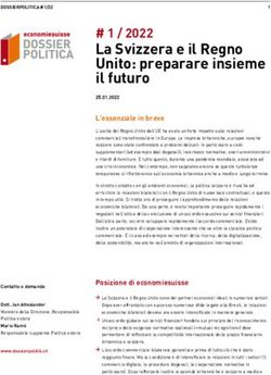 La Svizzera e il Regno Unito: preparare insieme il futuro