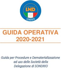 GUIDA OPERATIVA 2020-2021 - Guida per Procedure e Dematerializzazione ad uso delle Società della Delegazione di SONDRIO - CR Lombardia