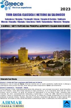 TOUR GRECIA CLASSICA E METEORE DA SALONICCO