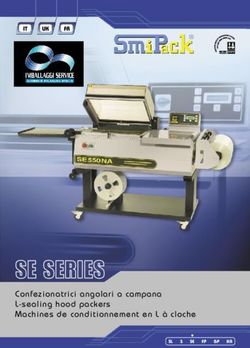 Confezionatrici angolari a campana L-sealing hood packers Machines de conditionnement en L à cloche - IT UK FR