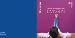 LIVING IN Student Housing 2014-2015 - Bocconi ...