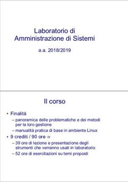 Laboratorio di Amministrazione di Sistemi - Unibo