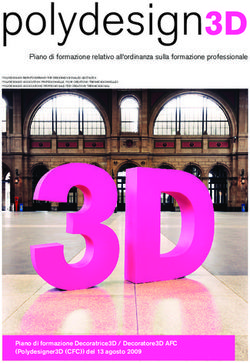 Piano di formazione relativo all'ordinanza sulla formazione professionale