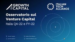 Osservatorio sul Venture Capital - Italia Q4-22 e FY-22 Growth Capital Italian Tech Alliance