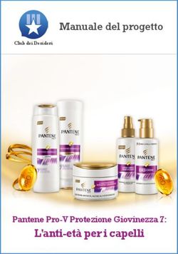 L'anti-età per i capelli - Manuale del progetto - Pantene Pro-V Protezione Giovinezza 7