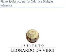Piano Scolastico per la Didattica Digitale Integrata