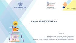 PIANO TRANSIZIONE 4.0 - A cura di: Giulia Abruzzese - Politiche fiscali - Confindustria Nicoletta Amodio - Scienze della vita e Ricerca ...