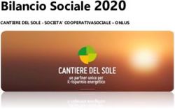 Bilancio Sociale 2020 - Cauto