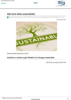 Alle fonti della sostenibilità - Fondazione Cogeme