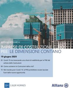IMPRESE DI COSTRUZIONE EURO- PEE: LE DIMENSIONI CONTANO