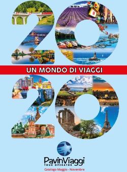 Catalogo Maggio - Novembre - Pavin Viaggi