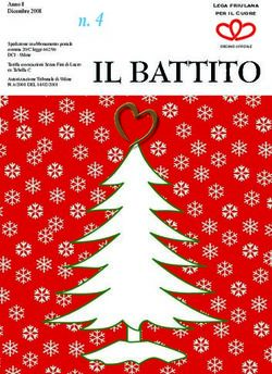N. 4 Anno 8 Dicembre 2008 - Spedizione in abbonamento postale comma 20/C legge 662/96 DCI - Udine Tariffa associazioni Senza Fini di Lucro ex ...