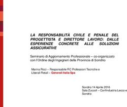 LA RESPONSABILITÀ CIVILE E PENALE DEL PROGETTISTA E DIRETTORE LAVORO: DALLE ESPERIENZE CONCRETE ALLE SOLUZIONI ASSICURATIVE - Architetti Sondrio
