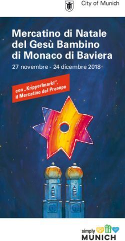 Mercatino di Natale del Gesù Bambino di Monaco di Baviera - 27 novembre - 24 dicembre 2018 - muenchen.de