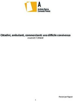 Cittadini, ambulanti, commercianti: una difficile convivenza - a cura di: F. Orlandi - Cultura