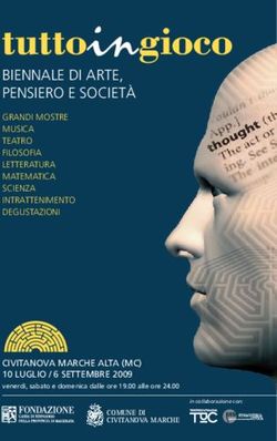 BIENNALE DI ARTE, PENSIERO E SOCIET&Agrave; - Popsophia