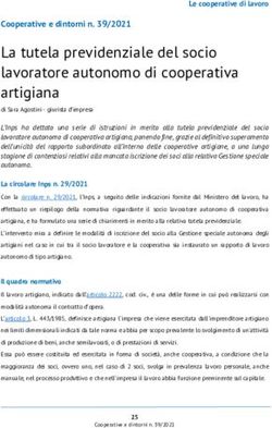 La tutela previdenziale del socio lavoratore autonomo di cooperativa artigiana