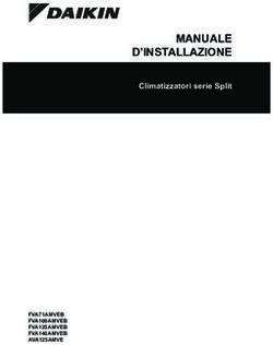 MANUALE D'INSTALLAZIONE - Climatizzatori serie Split - FVA71AMVEB FVA100AMVEB FVA125AMVEB FVA140AMVEB AVA125AMVE - Daikin Europe