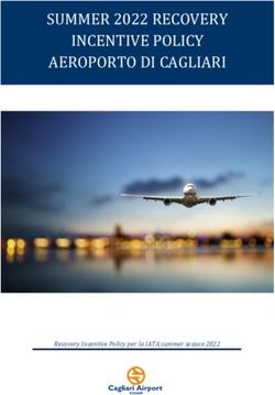 SUMMER 2022 RECOVERY INCENTIVE POLICY AEROPORTO DI CAGLIARI - Recovery Incentive Policy per la IATA summer season 2022