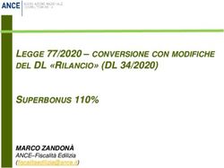 LEGGE 77/2020 - CONVERSIONE CON MODIFICHE DEL DL "RILANCIO" (DL 34/2020) SUPERBONUS 110% - MARCO ZANDON&Agrave; - ANCE ...