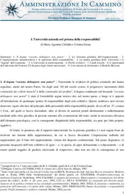 L'Università-azienda nel prisma della responsabilità1