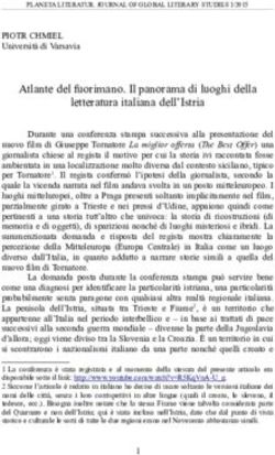 Atlante del fuorimano. Il panorama di luoghi della letteratura italiana dell'Istria