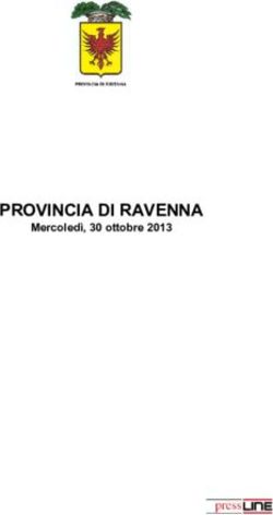 PROVINCIA DI RAVENNA Mercoled&igrave;, 30 ottobre 2013