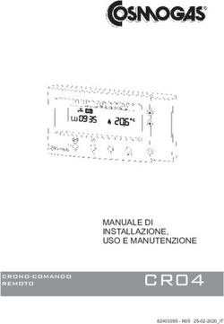 CR04 MANUALE DI INSTALLAZIONE, USO E MANUTENZIONE